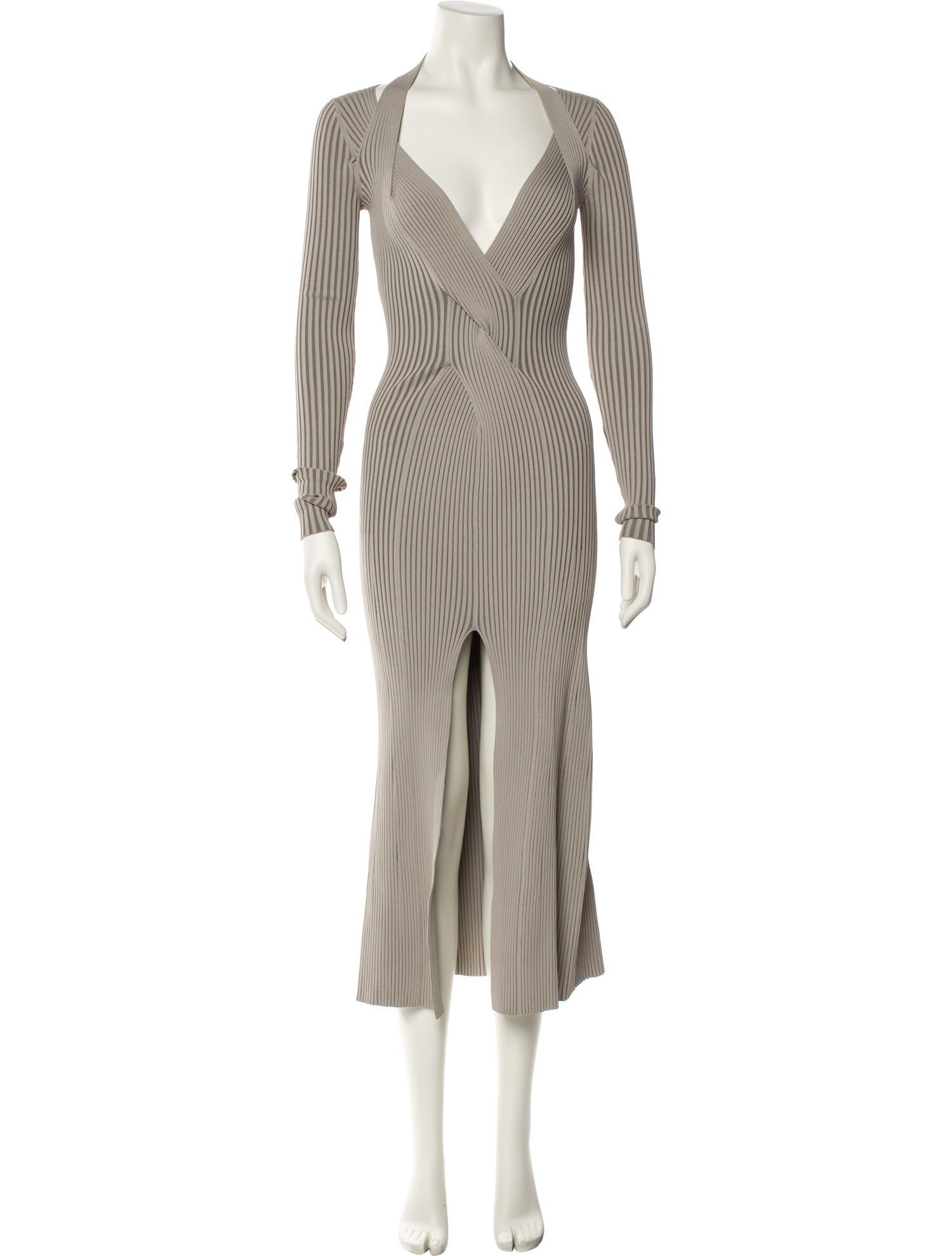 Dion Lee V-Neck Long Dress