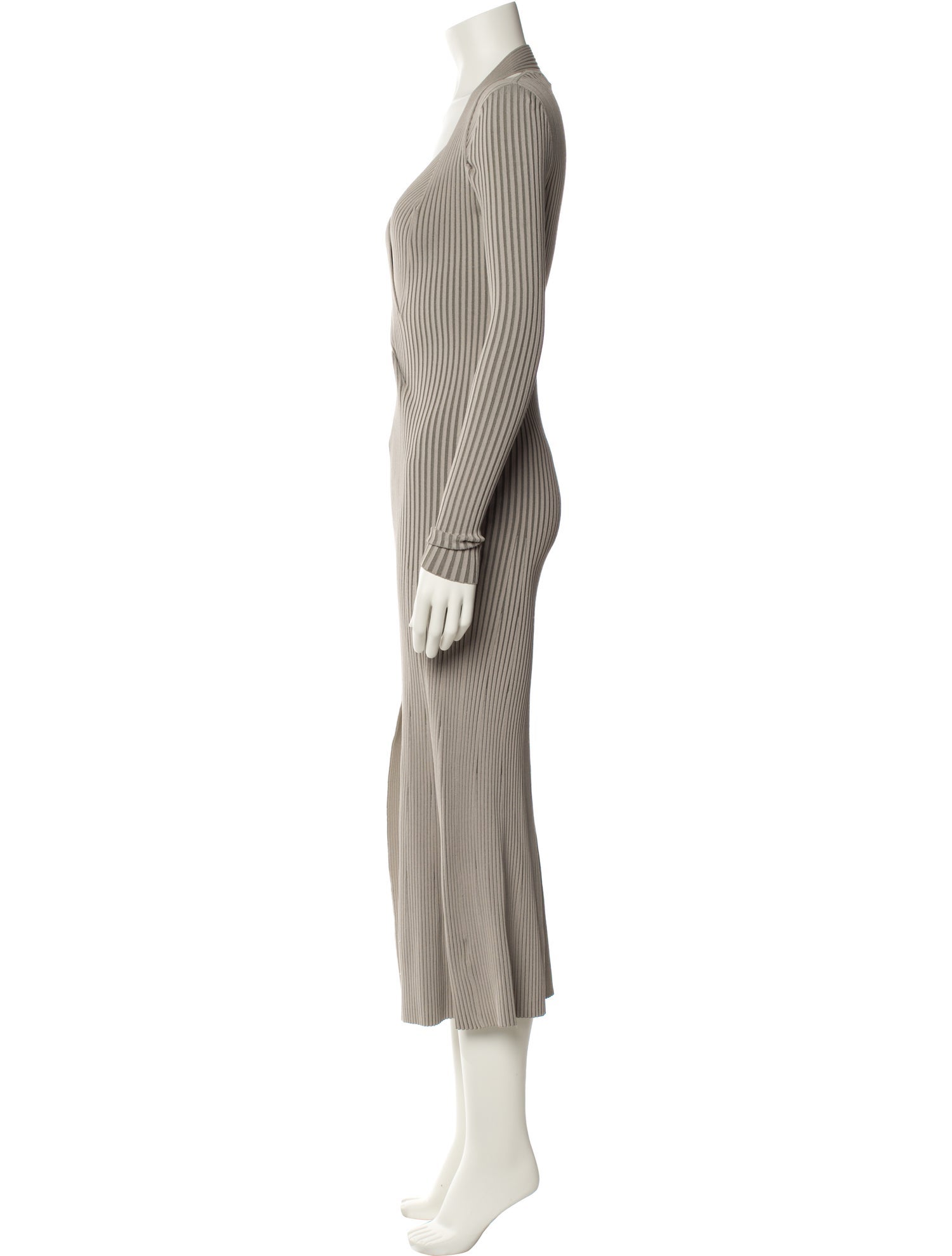 Dion Lee V-Neck Long Dress