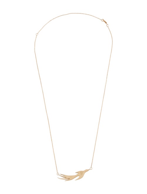 Danielle Gerber 14K Diamond Phoenix Pendant Necklace