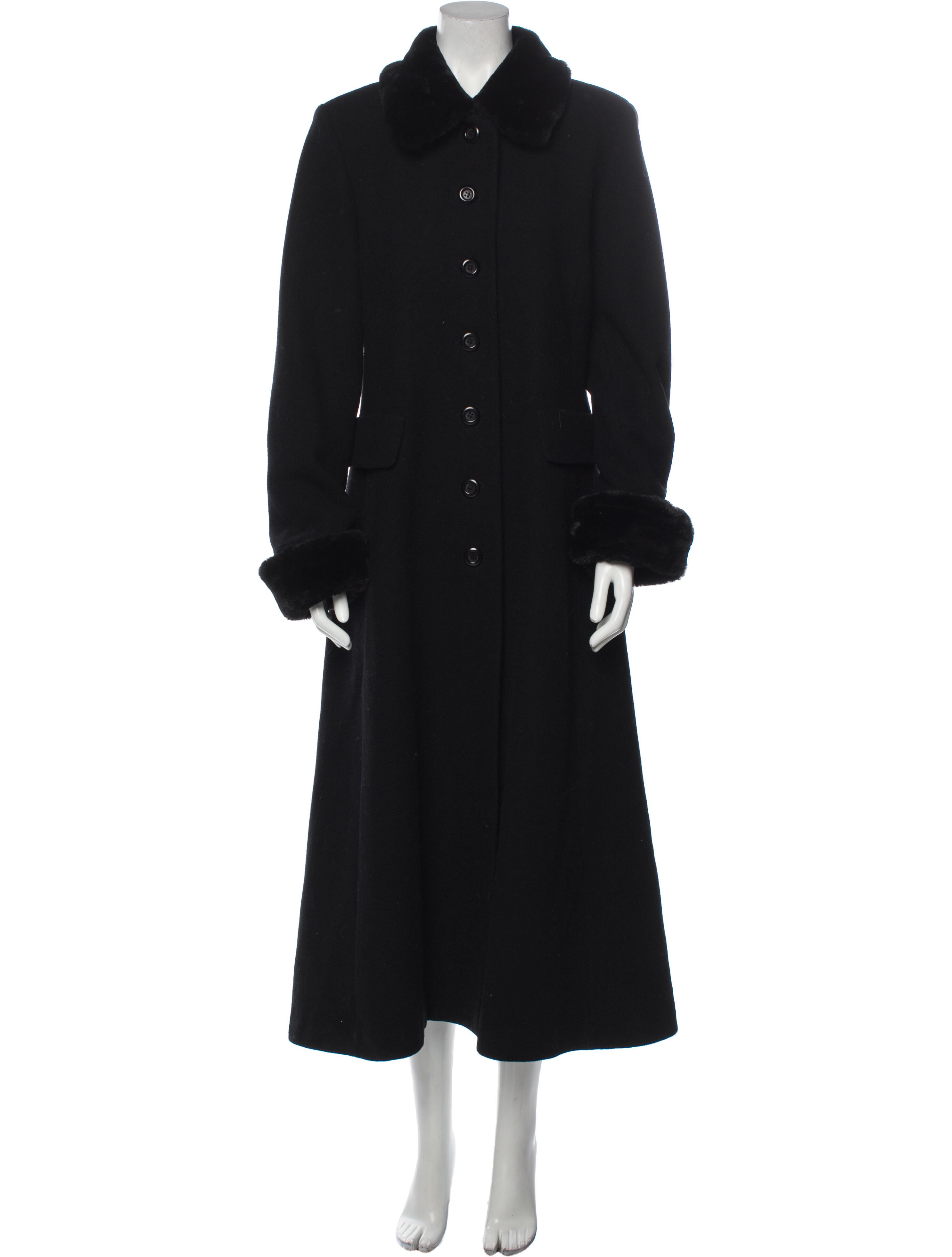 Donnybrook coat black fur Clearance