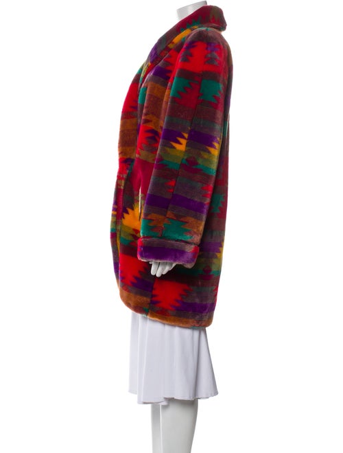 Donnybrook Printed Faux Fur Coat