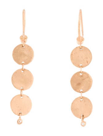 Dominique Cohen 18K Diamond Drop Earrings