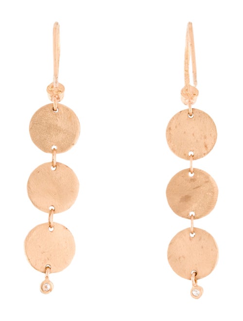Dominique Cohen 18K Diamond Drop Earrings