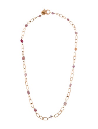 Dominique Cohen 18K Spinel Station Necklace