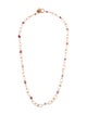 Dominique Cohen 18K Spinel Station Necklace