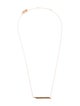 Dominique Cohen 18K Diamond Double Bar Pendant Necklace