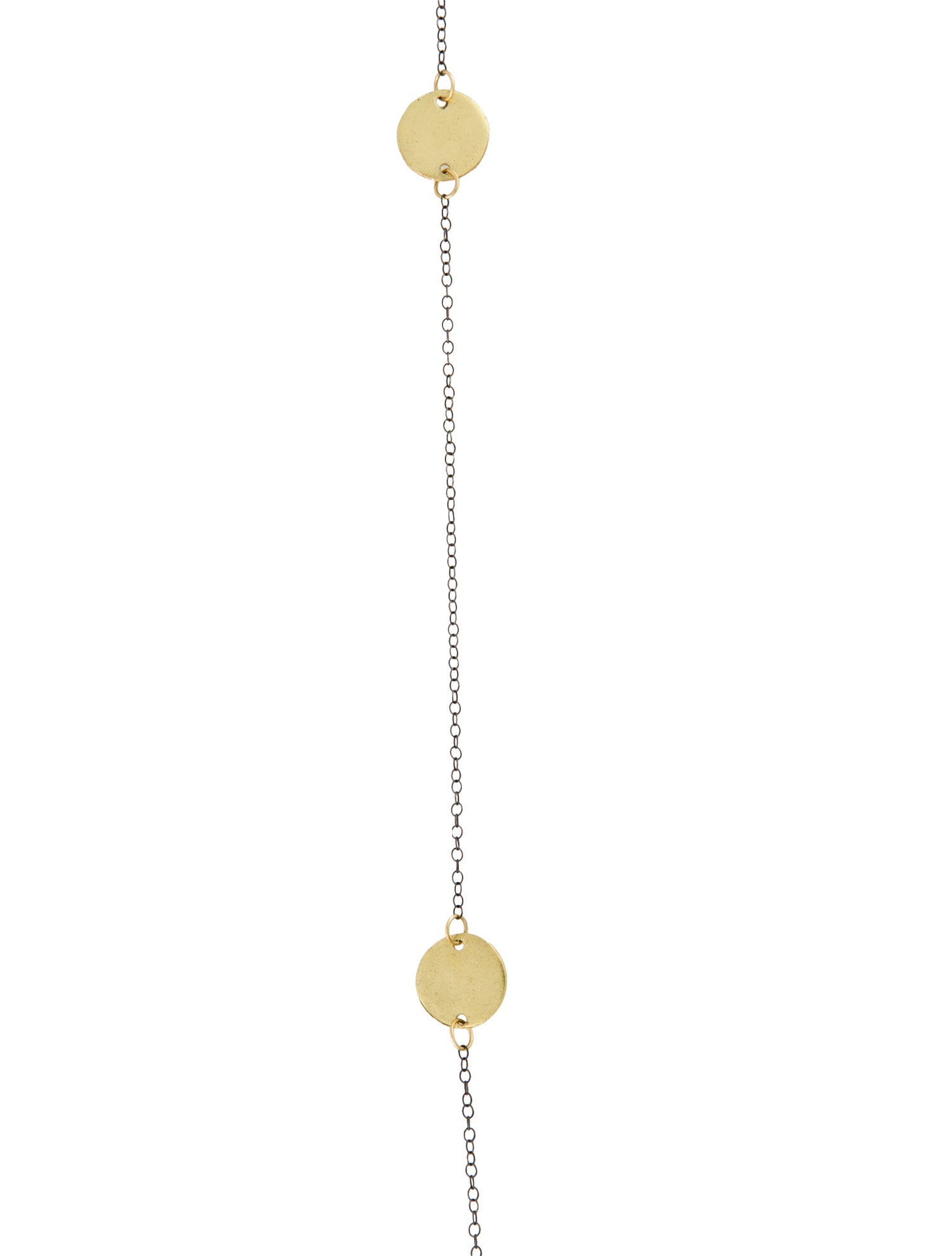 Dominique Cohen Two-Tone Coin Station Necklace