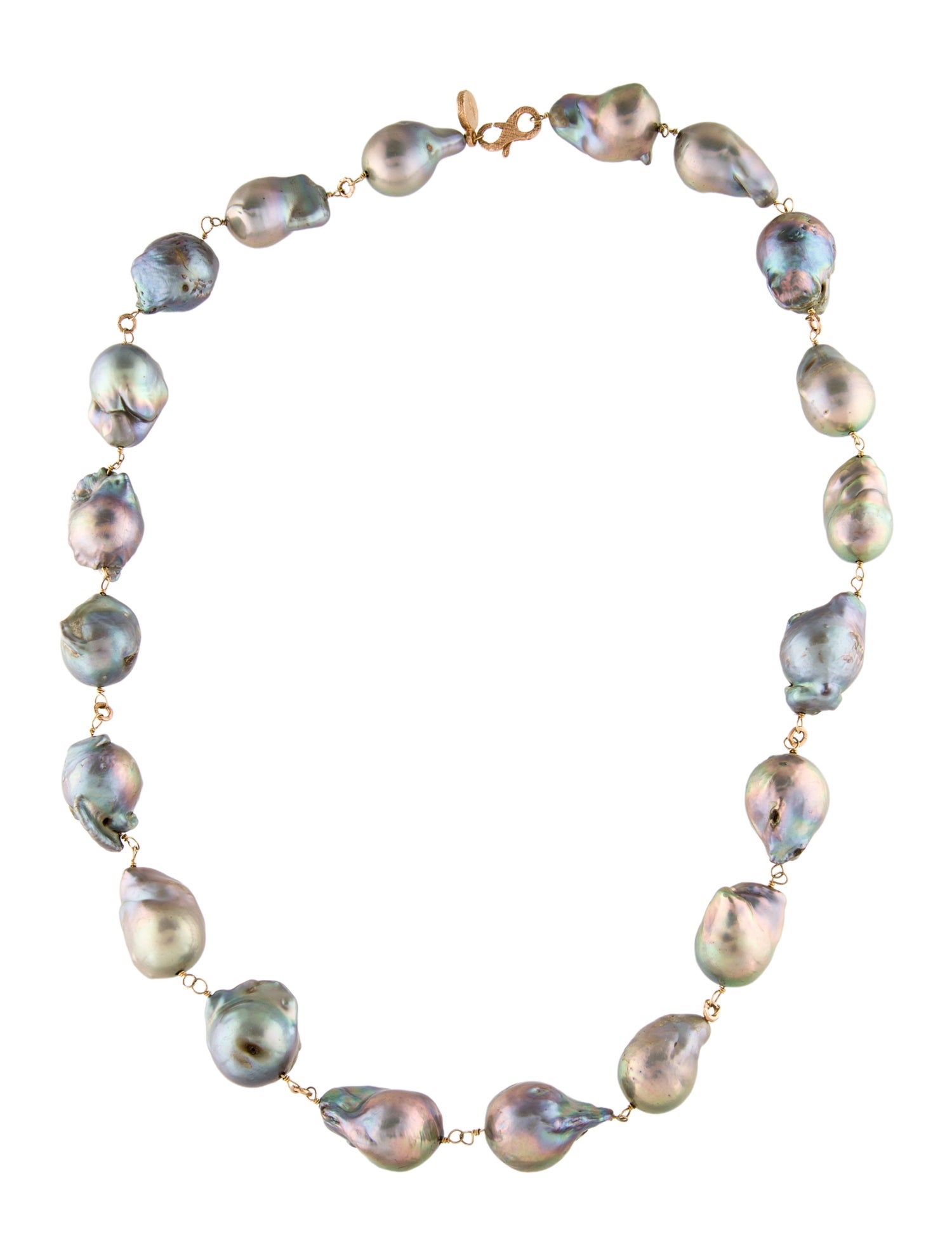 Dominique Cohen 18K Pearl Station Necklace