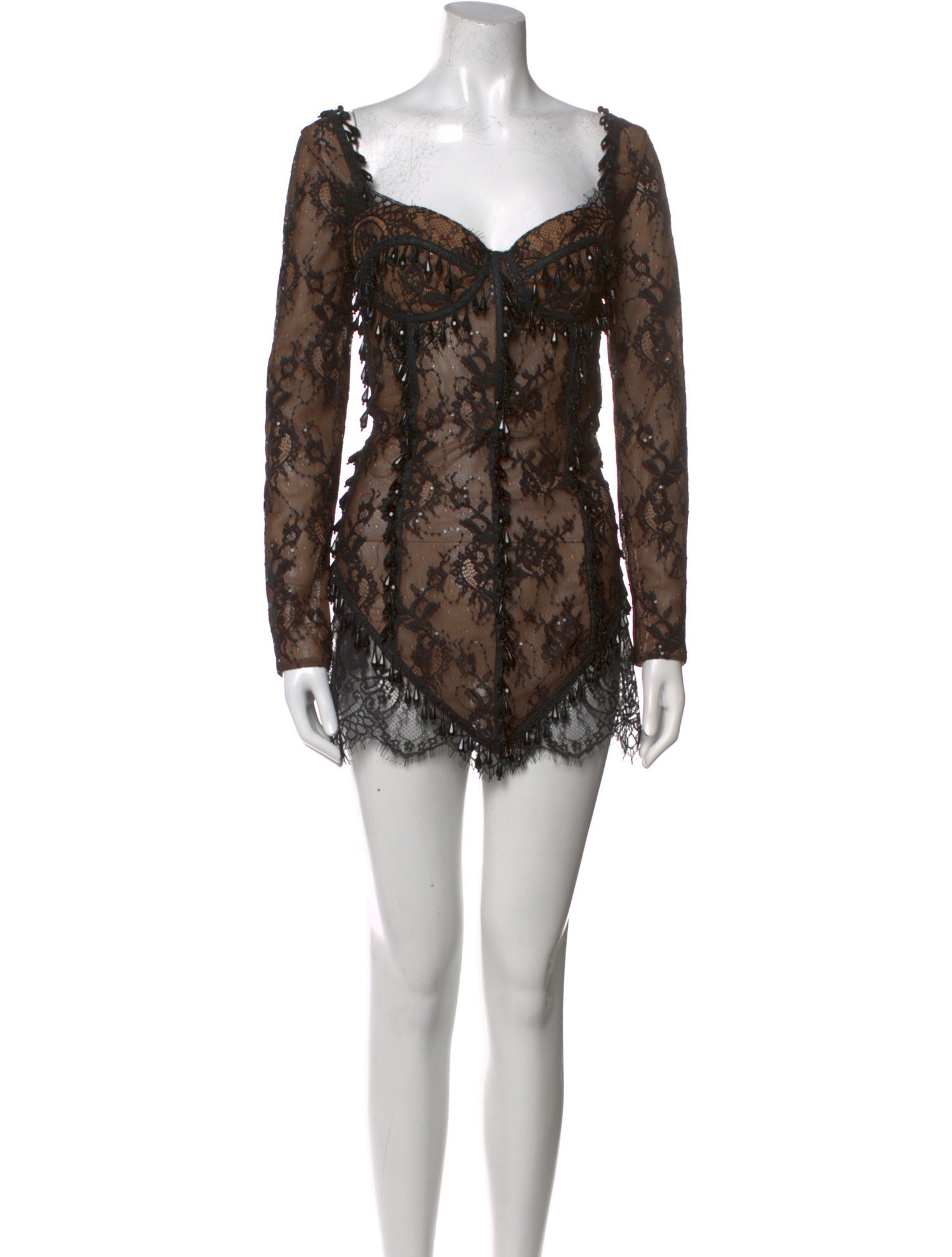 The Dolls House Lace Pattern Mini Dress w/ Tags