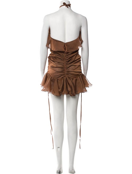 The Dolls House Mock Neck Mini Dress