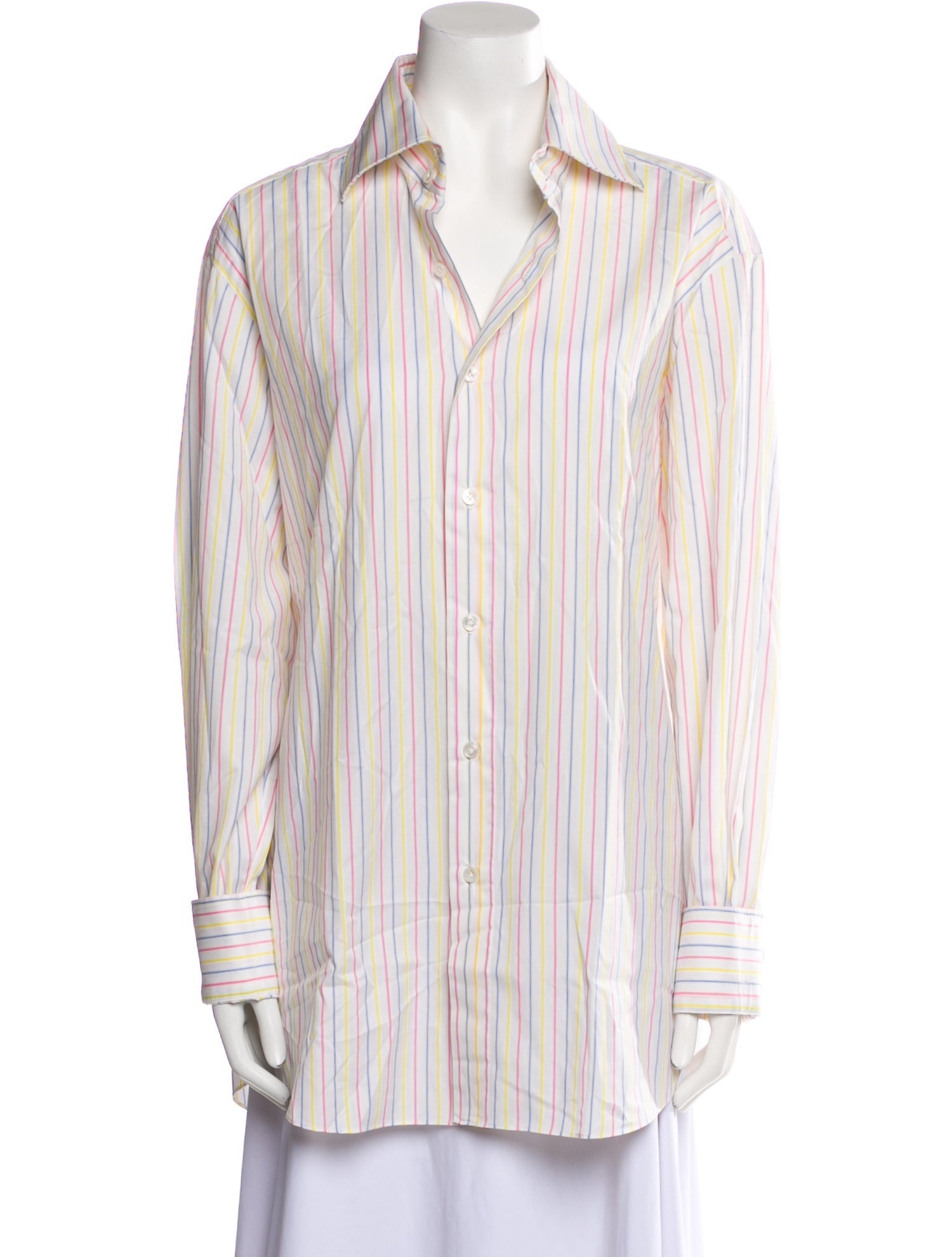 Domenico Vacca Striped Long Sleeve Tunic