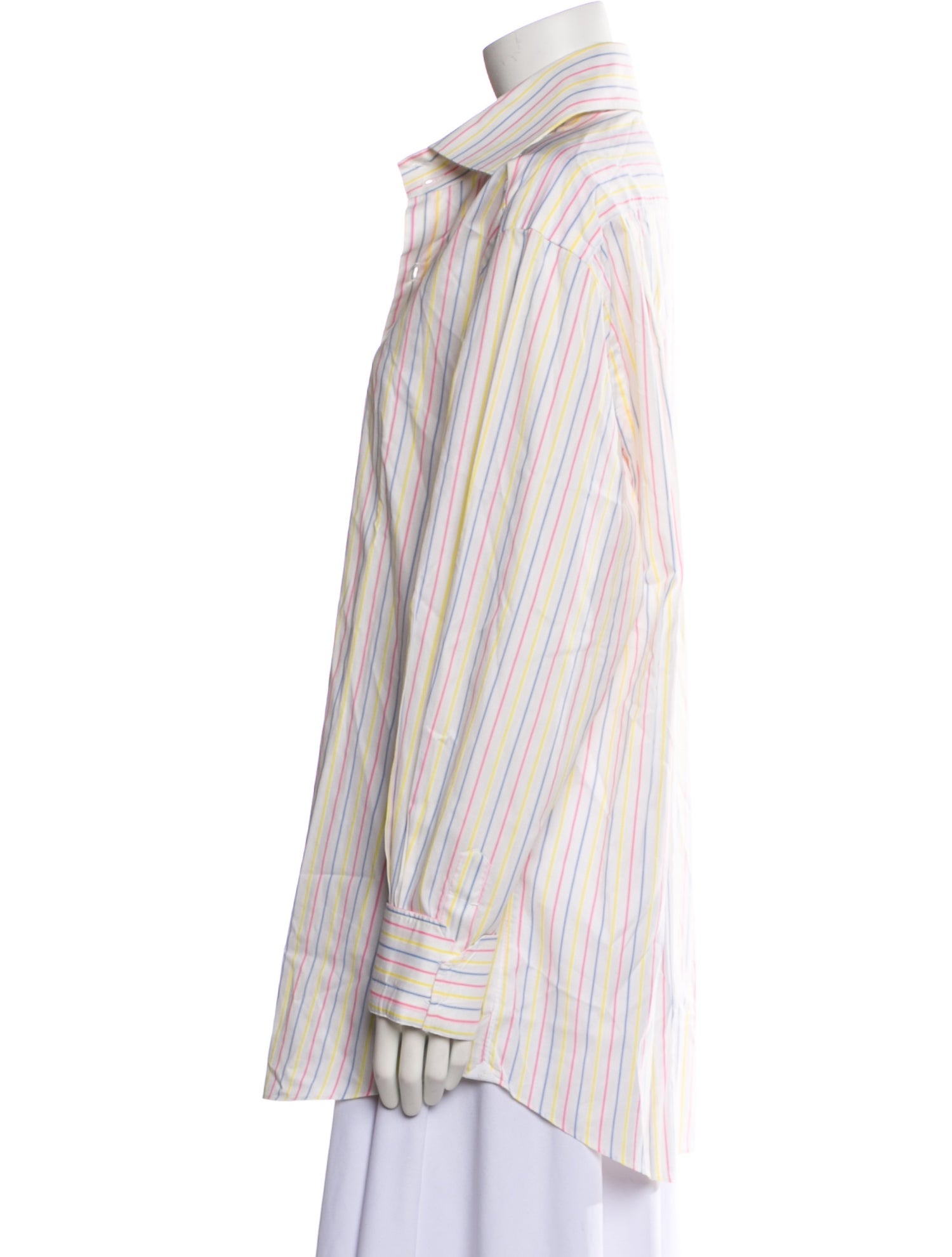 Domenico Vacca Striped Long Sleeve Tunic