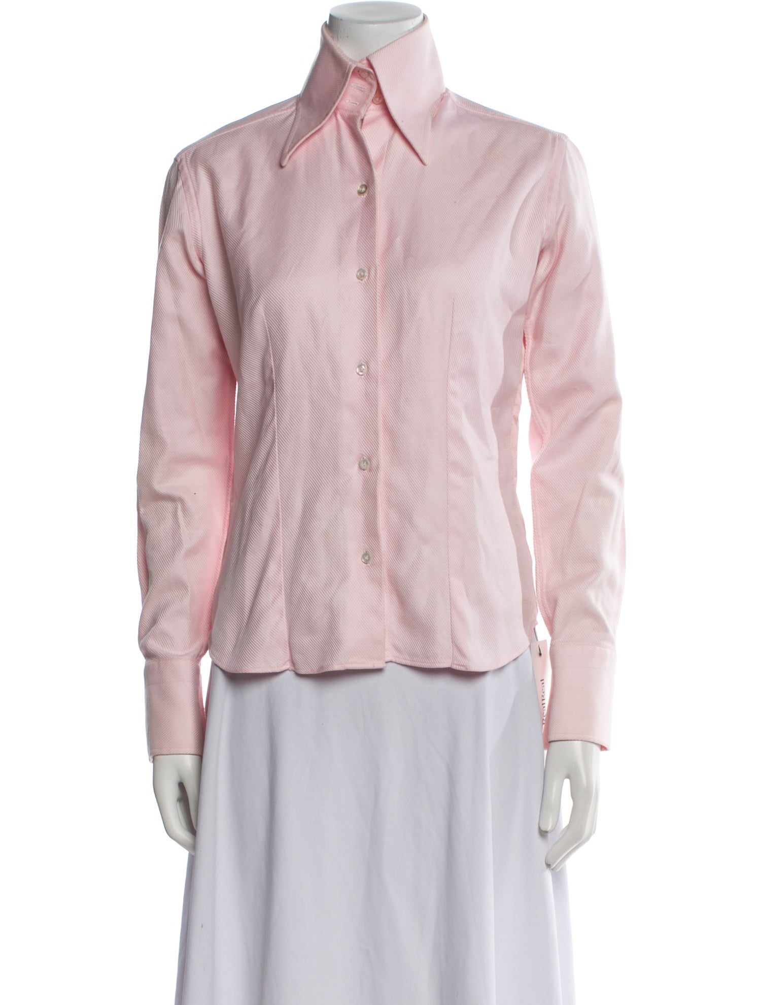Domenico Vacca Long Sleeve Button-Up Top