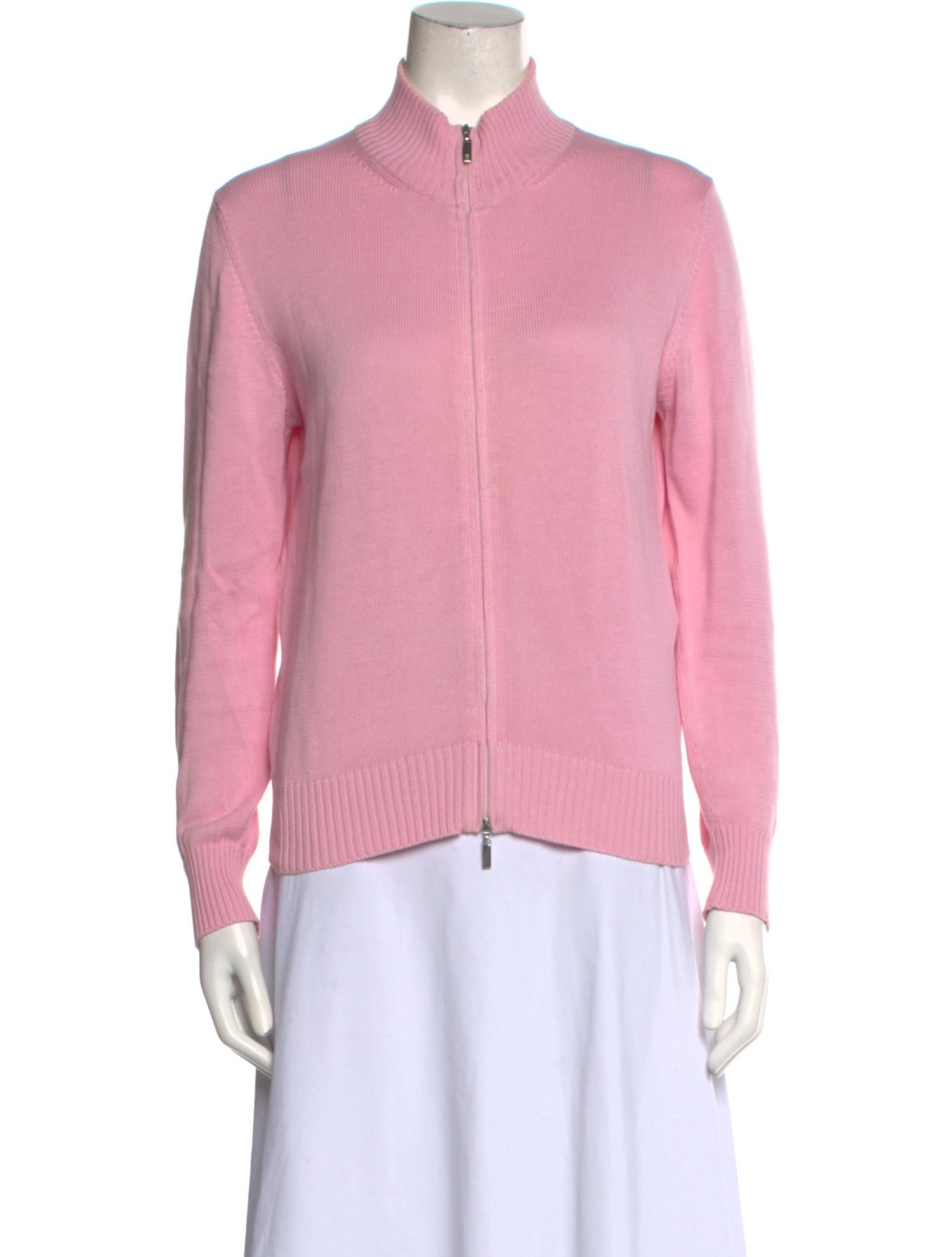 Domenico Vacca Mock Neck Long Sleeve Sweatshirt