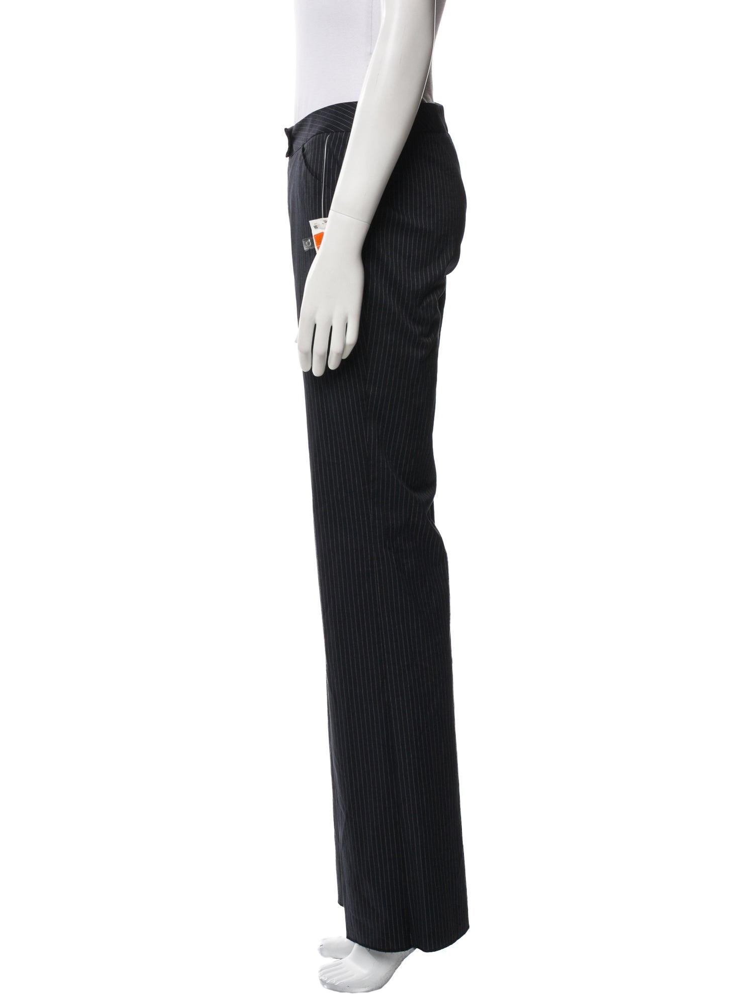 Domenico Vacca Striped Wide Leg Pants