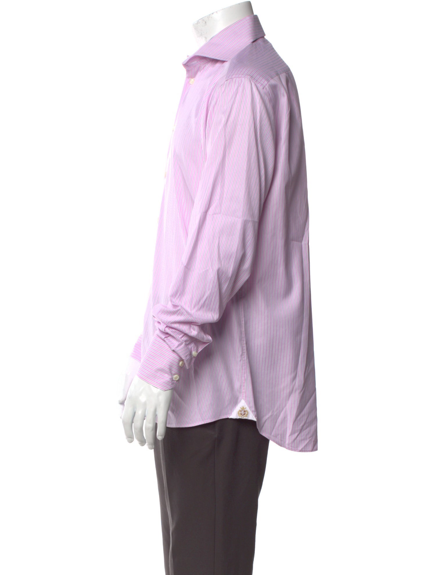 Domenico Vacca Striped Long Sleeve Shirt