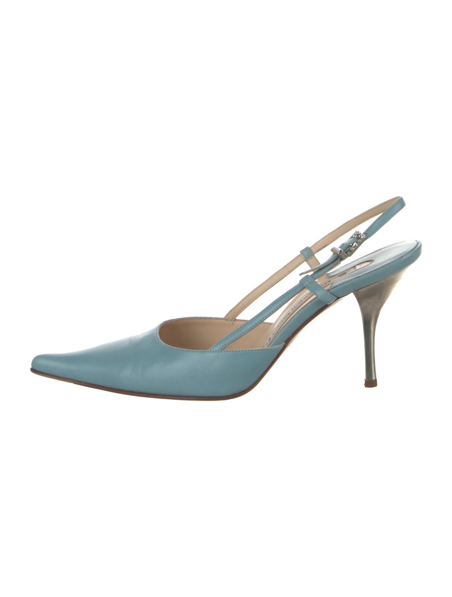 Domenico Vacca Suede Slingback Pumps