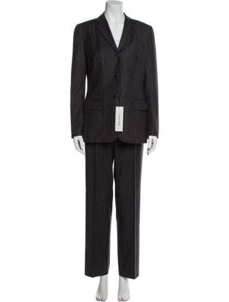 Domenico Vacca Wool Patterned Blazer