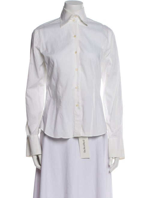 Domenico Vacca Long Sleeve Button-Up Top