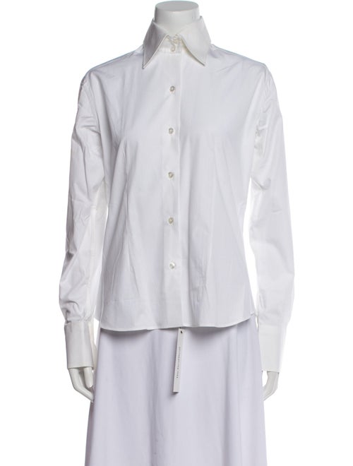 Domenico Vacca Long Sleeve Button-Up Top