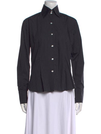 Domenico Vacca Long Sleeve Button-Up Top