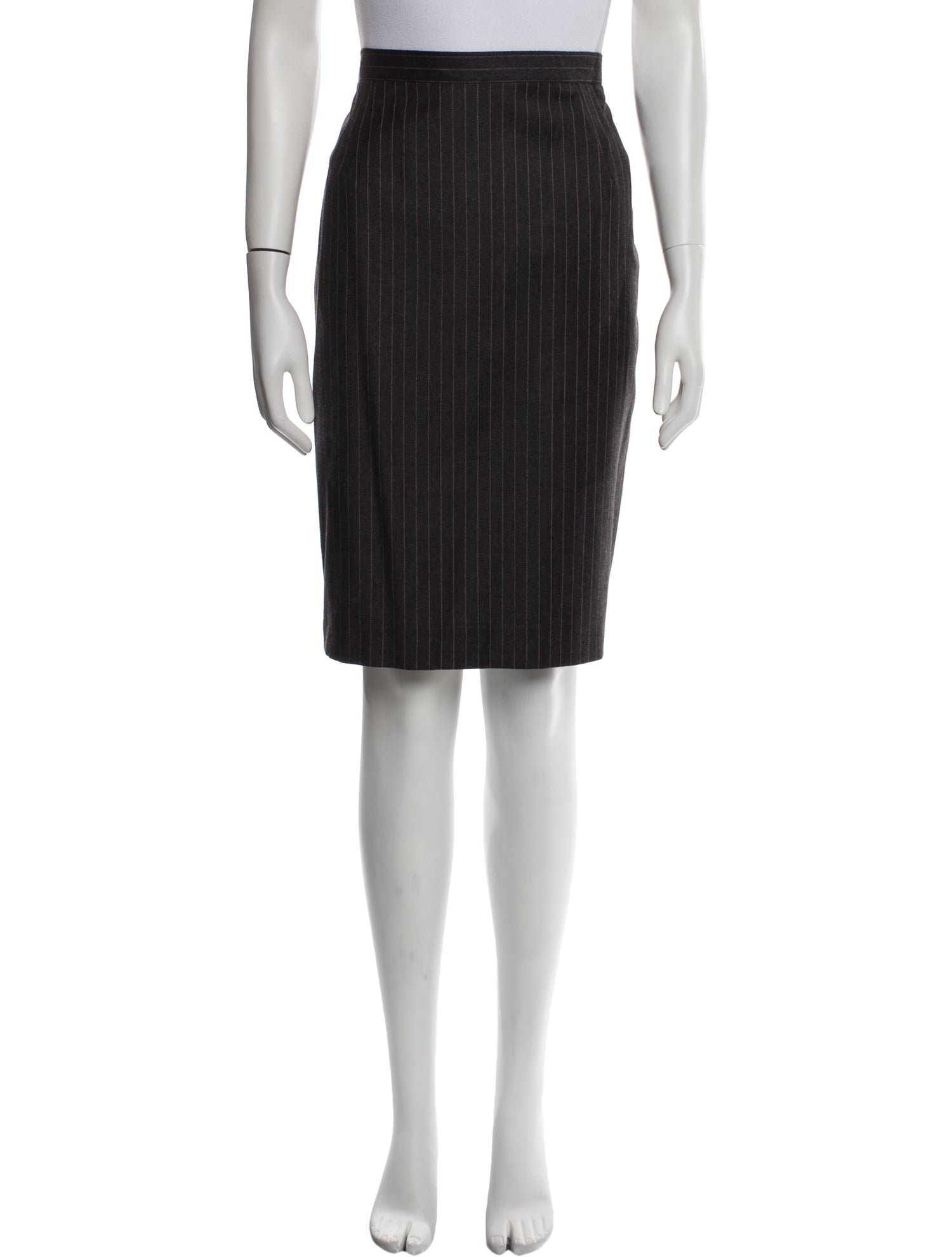 Domenico Vacca Wool Knee-Length Skirt