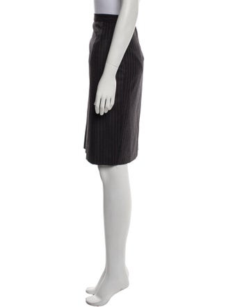 Domenico Vacca Wool Knee-Length Skirt