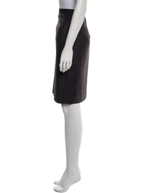 Domenico Vacca Wool Knee-Length Skirt