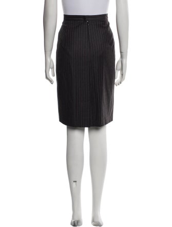 Domenico Vacca Wool Knee-Length Skirt