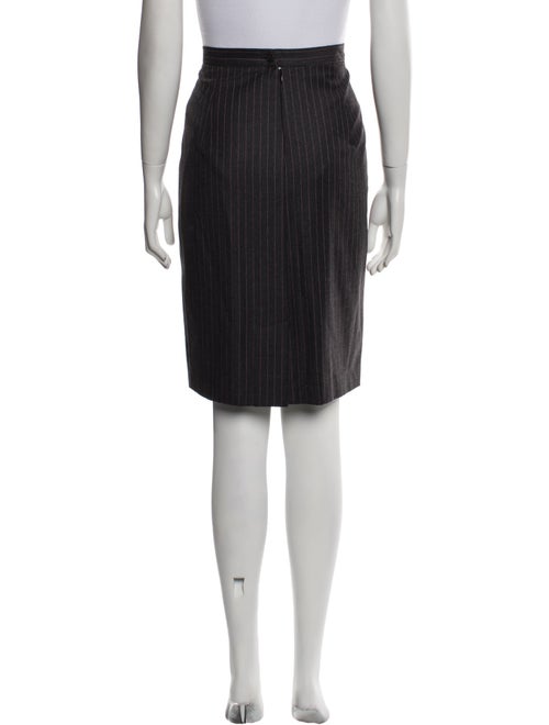 Domenico Vacca Wool Knee-Length Skirt