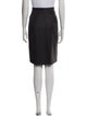 Domenico Vacca Wool Knee-Length Skirt