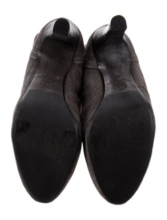 Domenico Vacca Suede Fur Trim Boots