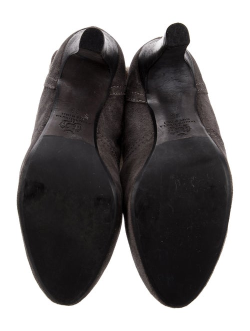 Domenico Vacca Suede Fur Trim Boots