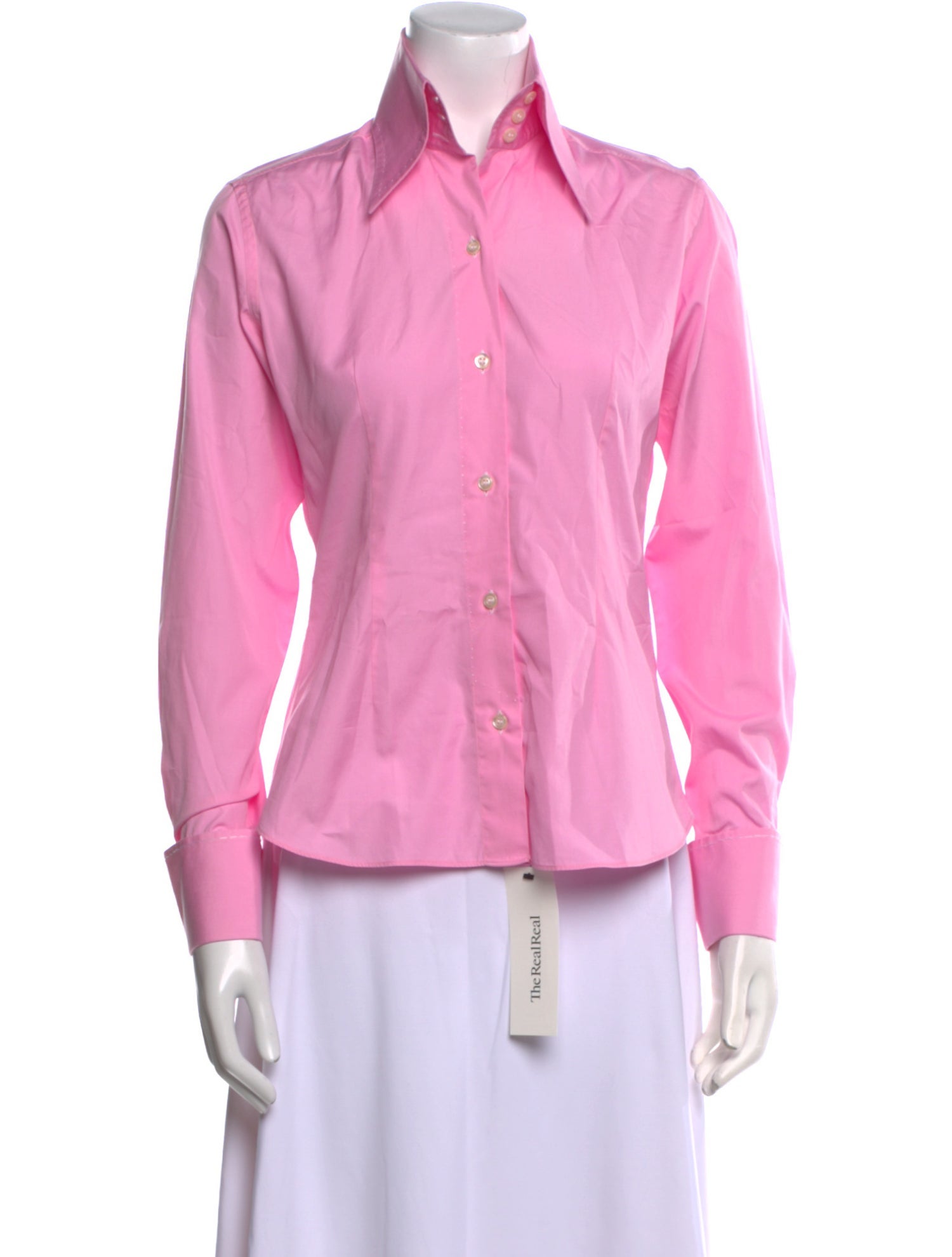 Domenico Vacca Long Sleeve Button-Up Top