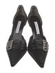 Domenico Vacca Satin D'Orsay Pumps