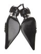 Domenico Vacca Satin D'Orsay Pumps