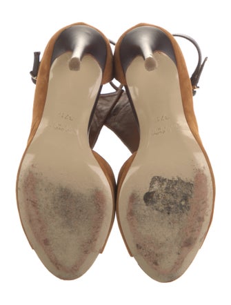 Domenico Vacca Suede T-Strap Pumps