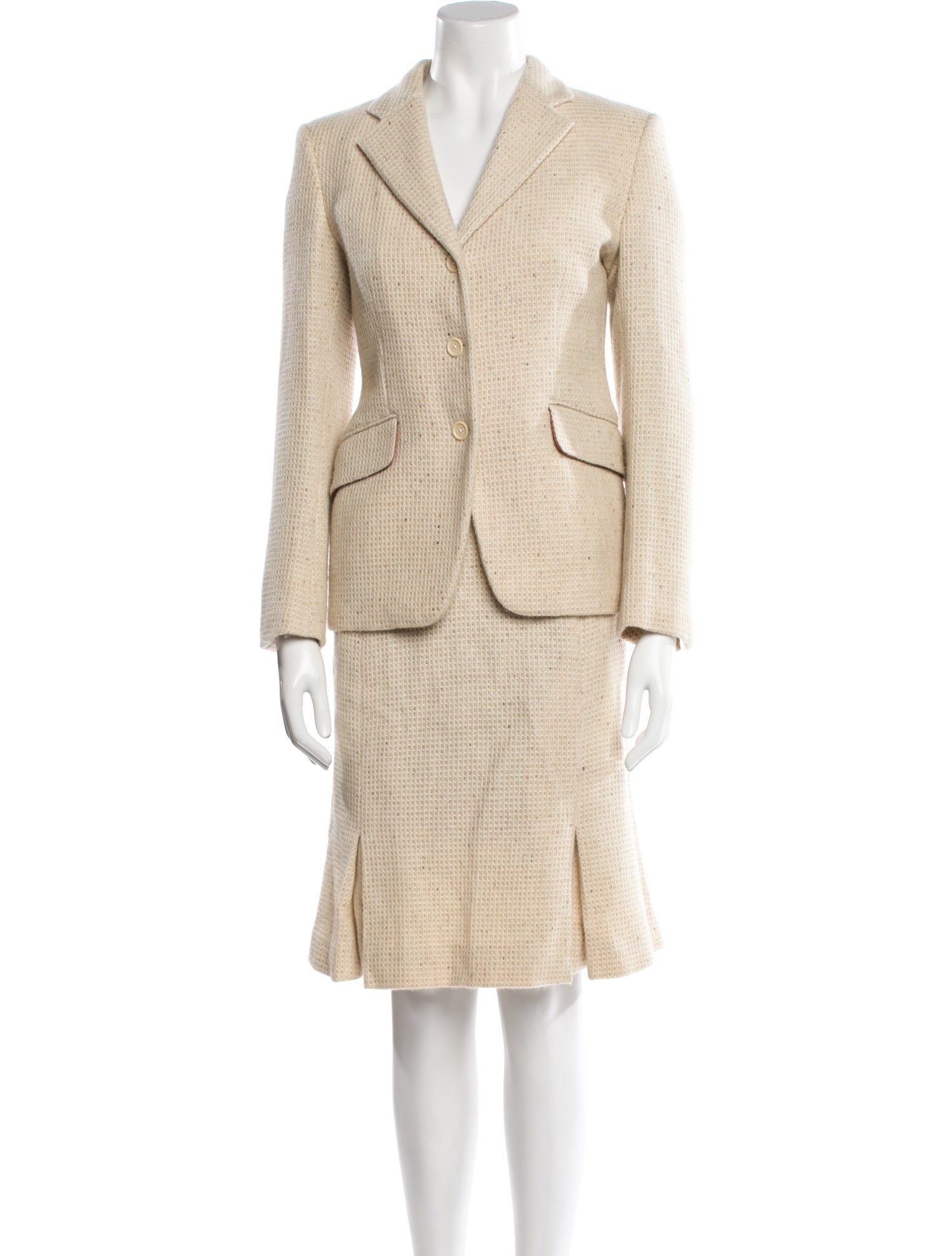 Domenico Vacca Cashmere Skirt Suit