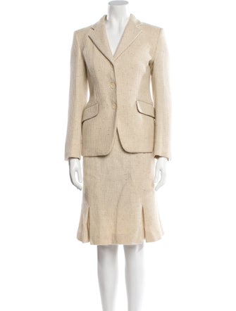 Domenico Vacca Cashmere Skirt Suit