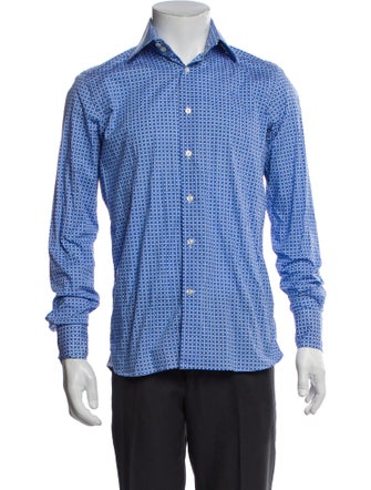 Domenico Vacca Plaid Print Long Sleeve Shirt