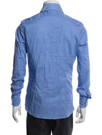Domenico Vacca Plaid Print Long Sleeve Shirt