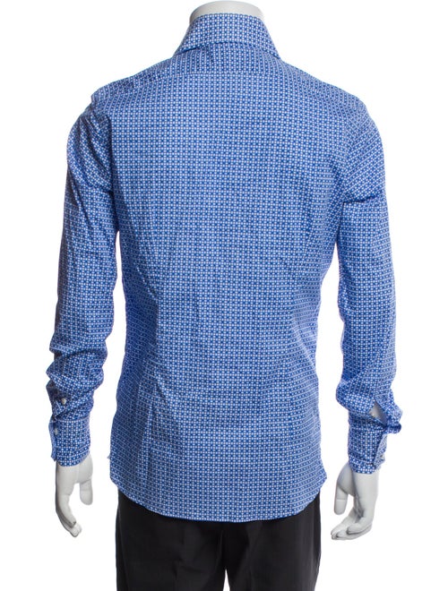 Domenico Vacca Plaid Print Long Sleeve Shirt