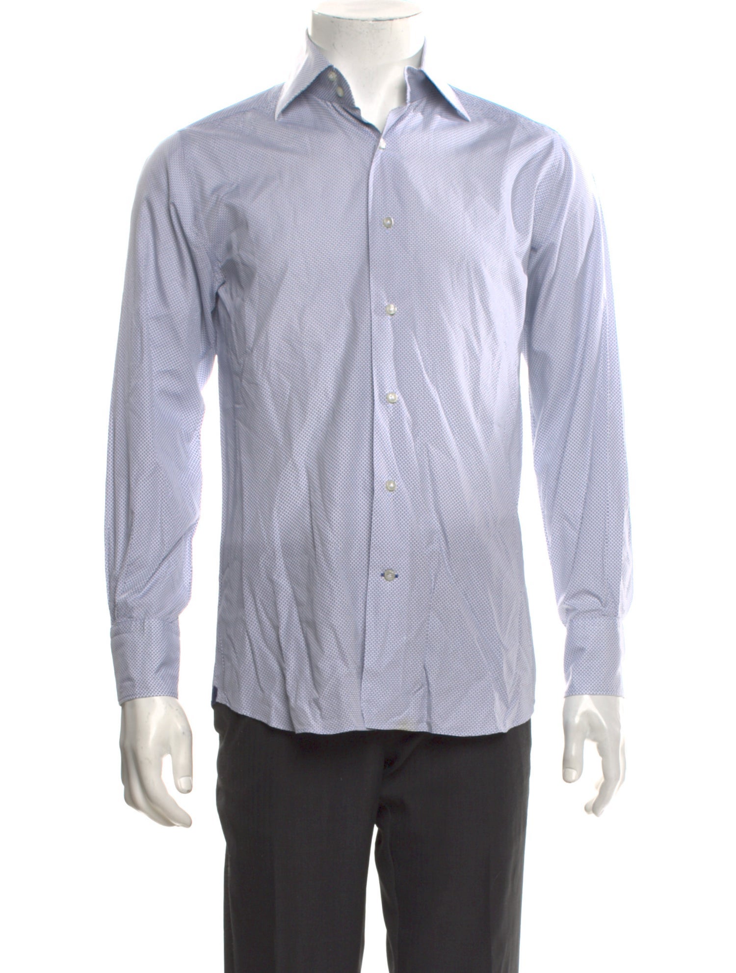 Domenico Vacca Striped Long Sleeve Shirt