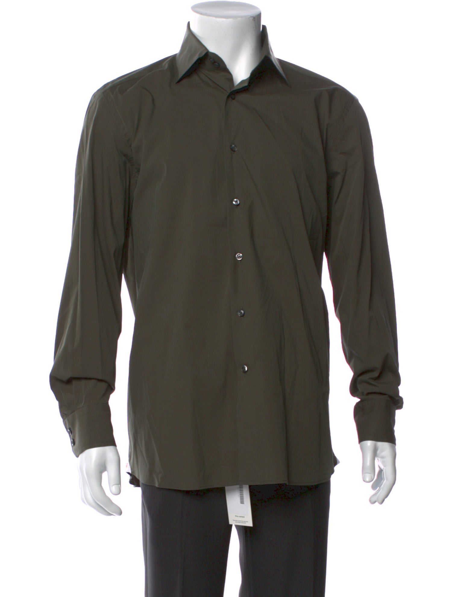 Domenico Vacca Long Sleeve Dress Shirt