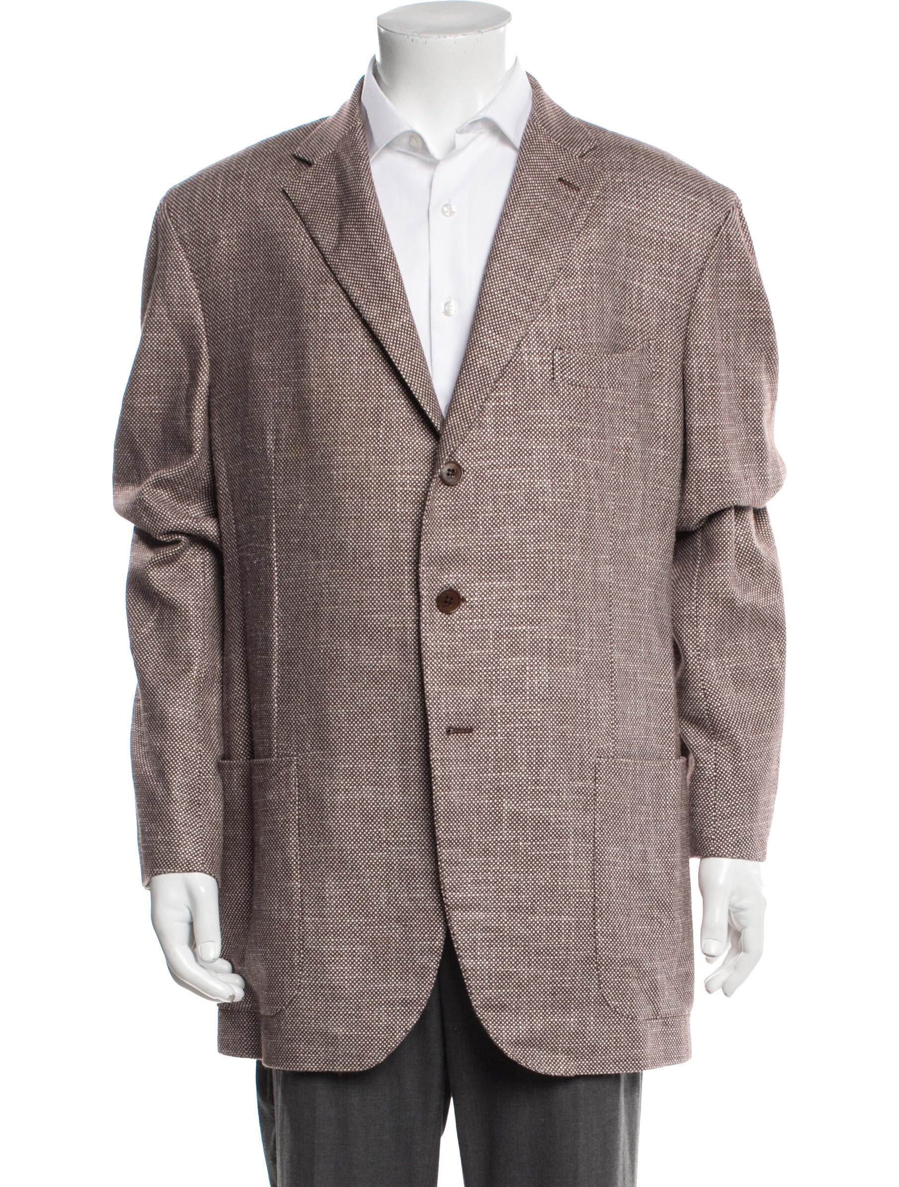 Domenico Vacca Cashmere Patterned Jacket