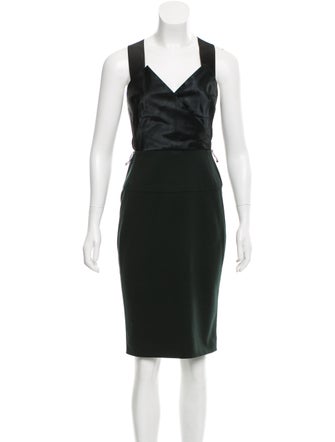 Donna Karan Sleeveless Knee-Length Dress