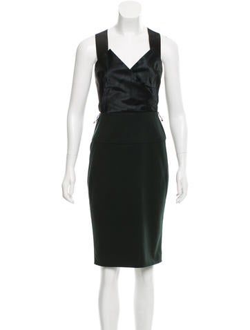 Donna Karan Dresses Sleeveless Knee-Length Dress US 2 | XS