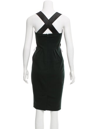 Donna Karan Sleeveless Knee-Length Dress