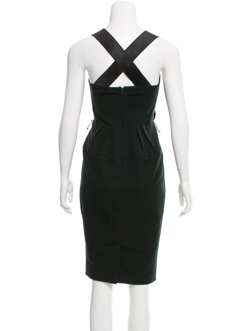Donna Karan Sleeveless Knee-Length Dress