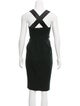Donna Karan Sleeveless Knee-Length Dress